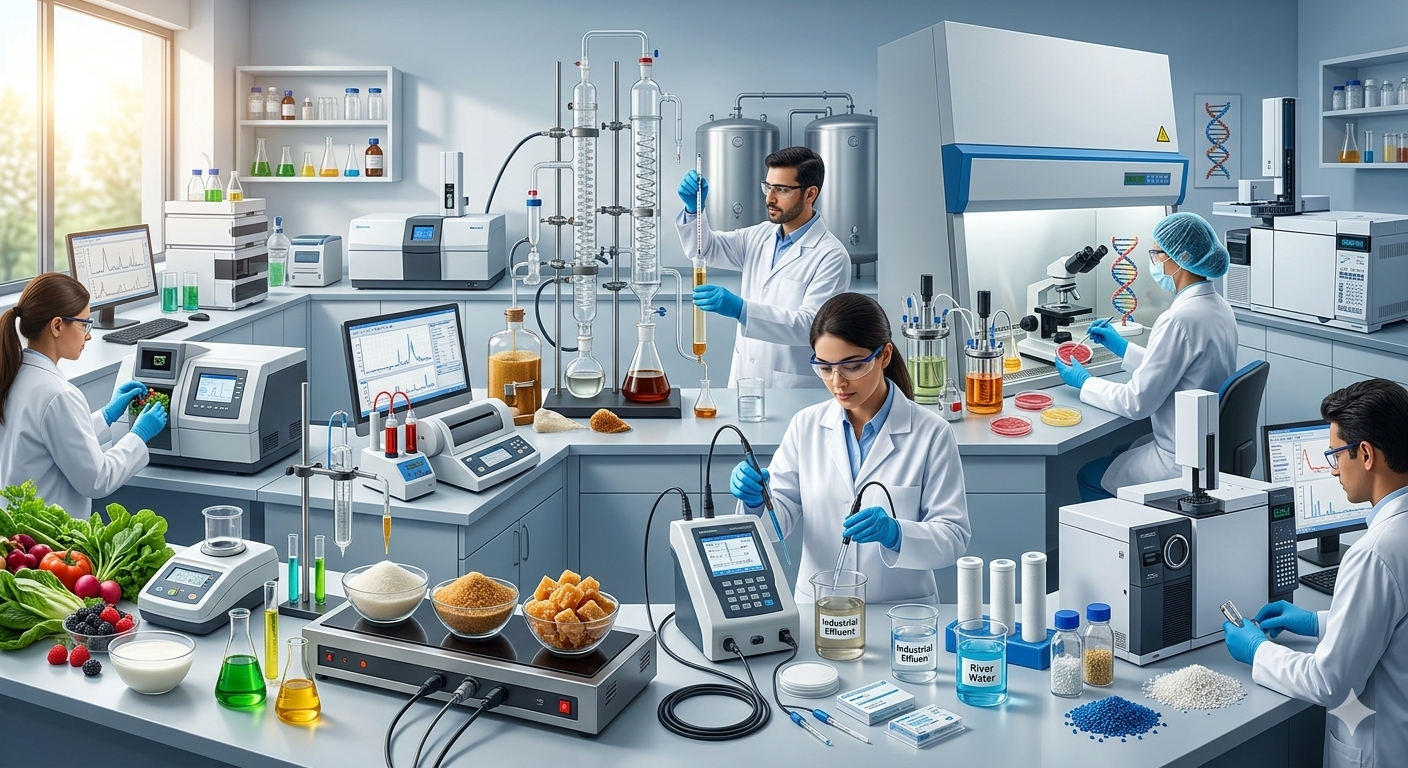 Scientific testing laboratory